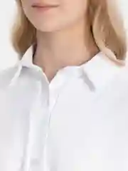Белый платье на резинке, оверсайз