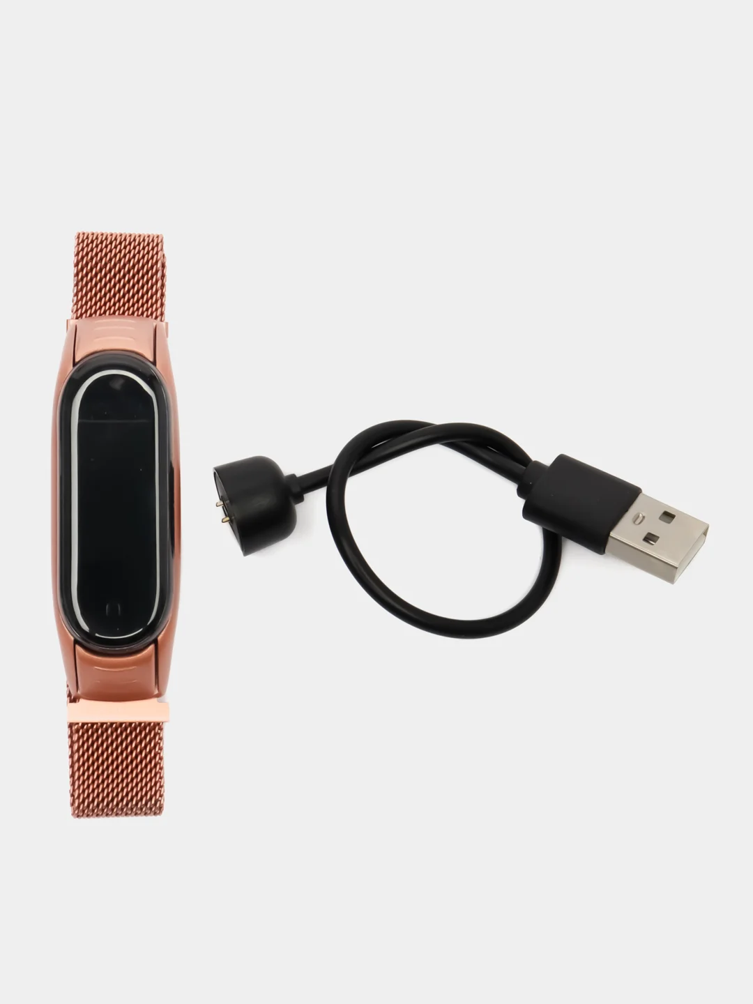 Умные часы BandRate Smart BRSM77BRGWB с мониторингом сна, шагомером, счетчиком калорий