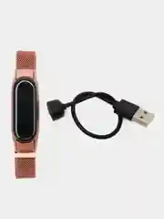 Умные часы BandRate Smart BRSM77BRGWB с мониторингом сна, шагомером, счетчиком калорий