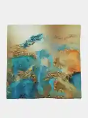 Слоновая кость декоративная наволочка "Marble" на подушку