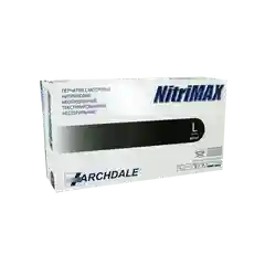 Перчатки одноразовые NitriMax, нитриловые, черные розовые красные