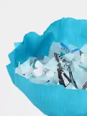 Готовый!Светящийся букет из бабочек