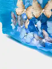 Светящийся букет из бабочек