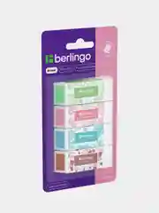 Ластик Berlingo "Aroma", 4шт., 58*22*20мм, блистер