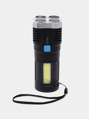 LED Фонарик ручной светодиодный аккумуляторный