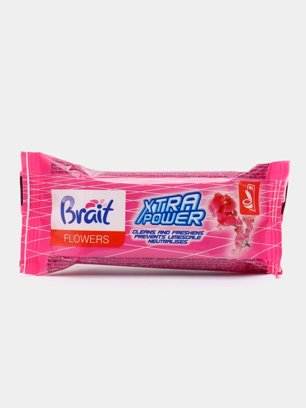 Brait Сменный блок для корзинки в унитазе FLOWERS Xtra Power 40г