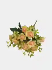 Искусственные цветы "Камелия", букет камелий