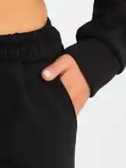 Черный женский спортивный костюм с начесои