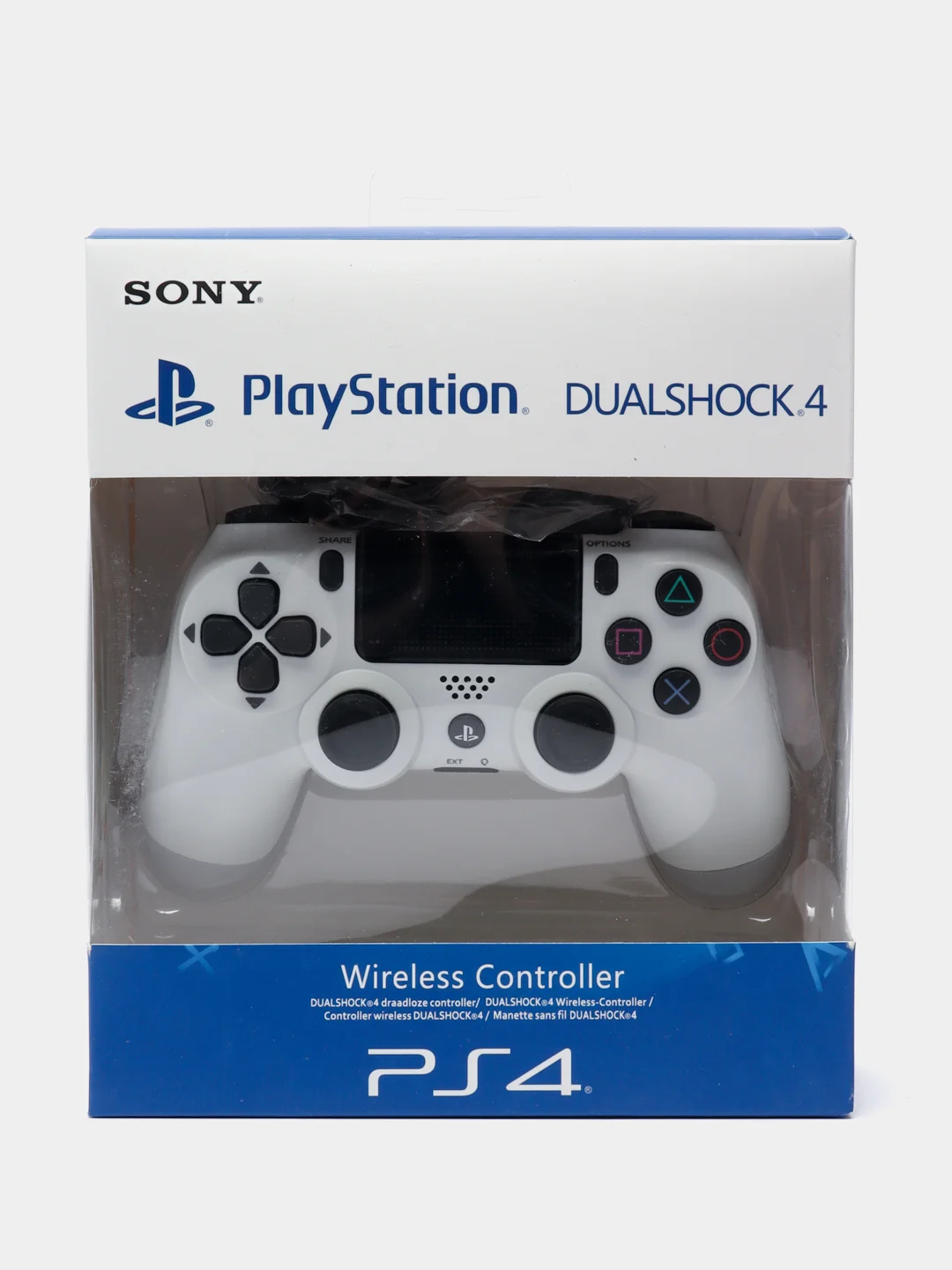 Белый беспроводной геймпад DuoShock 4 для Sony PlayStation 4