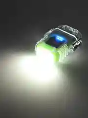 Бирюзовый зажигалка электронная, USB, импульсная
