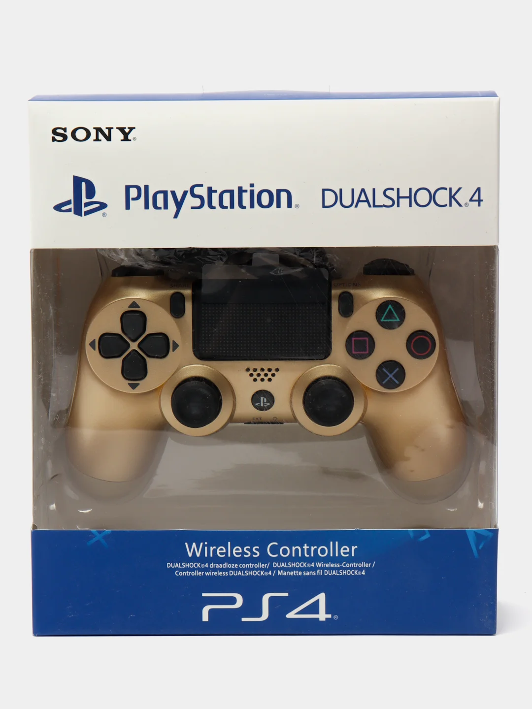 Золотой беспроводной геймпад DuoShock 4 для Sony PlayStation 4
