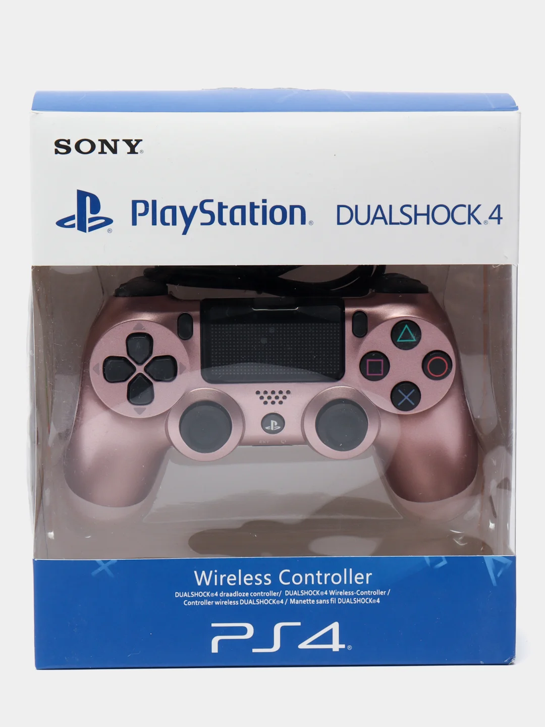 Розовый беспроводной геймпад DuoShock 4 для Sony PlayStation 4