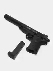 Игрушка металлический пистолет "Airsoft Gun" C.9+, с глушителем