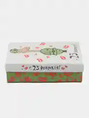 Белый подарочная коробка для мужчины, парня