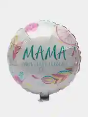Шар фольгированный "Мама, ты лучшая!" Комплимент для мамы, 18"/46 см