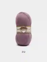 Сиреневый пряжа Alize Angora Gold, 20% Шерсть 80% Акрил, 100 г, 550 м (часть 1)