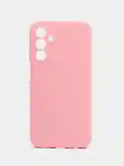 Розовый чехол для Samsung A55, A35, A15 4G, A34 5G, A24, A54 с бархатом внутри, не пачкается