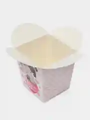 Розовый коробка подарочная, самосборная