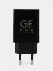 Черный сетевое зарядное устройство GFPower GF21M + кабель Micro-USB, USB-порт, QC3.0, 18Вт