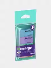 Ластик Berlingo "Instinct", 4шт., прямоугольные, термопластичная резина, 40*20*10мм