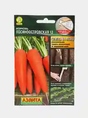 Морковь Лосиноостровская 13, лента 8м, семена (Аэлита)
