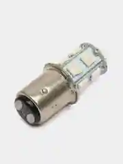 Лампа 12В стоп-сигнала (двухконтактная 1157 BAY15D, 13 красных LED диодов в цоколе)