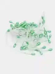 Салатовый тычинки на нити, 3 мм