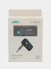 Черный автомобильный AUX ресивер, Bluetooth адаптер для музыки и громкой связи