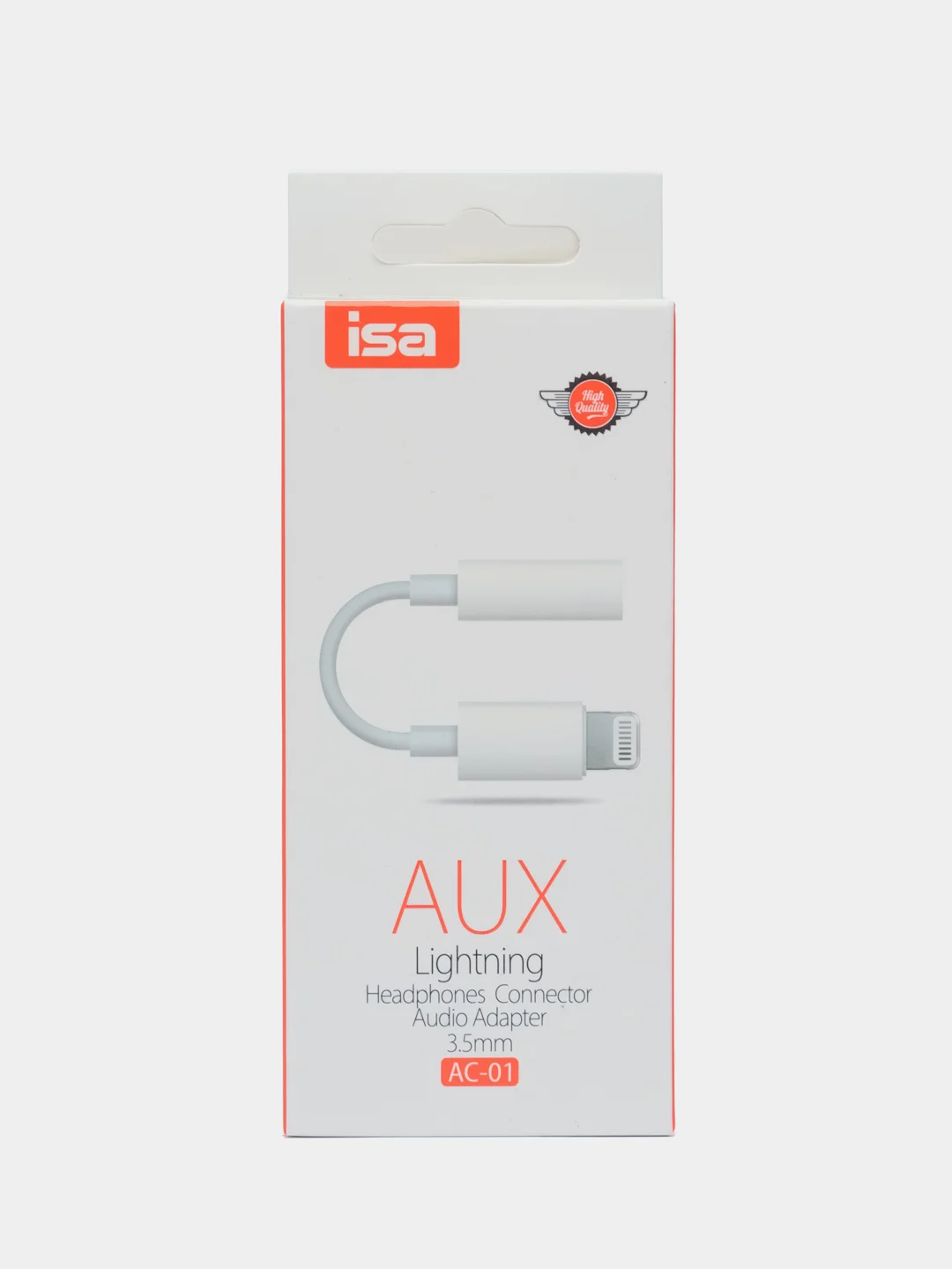 Переходник lightning aux для наушников iPhone/3,5 мм mini jack, аукс, адаптер для айфона