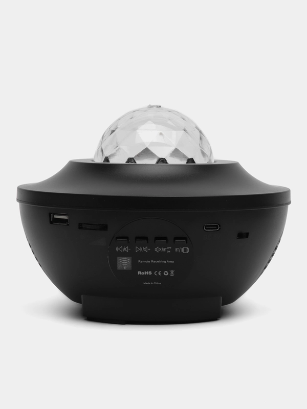 Ночник-проектор звёздного неба, Планетарий, Bluetooth, с музыкой, пультом, 10 режимов