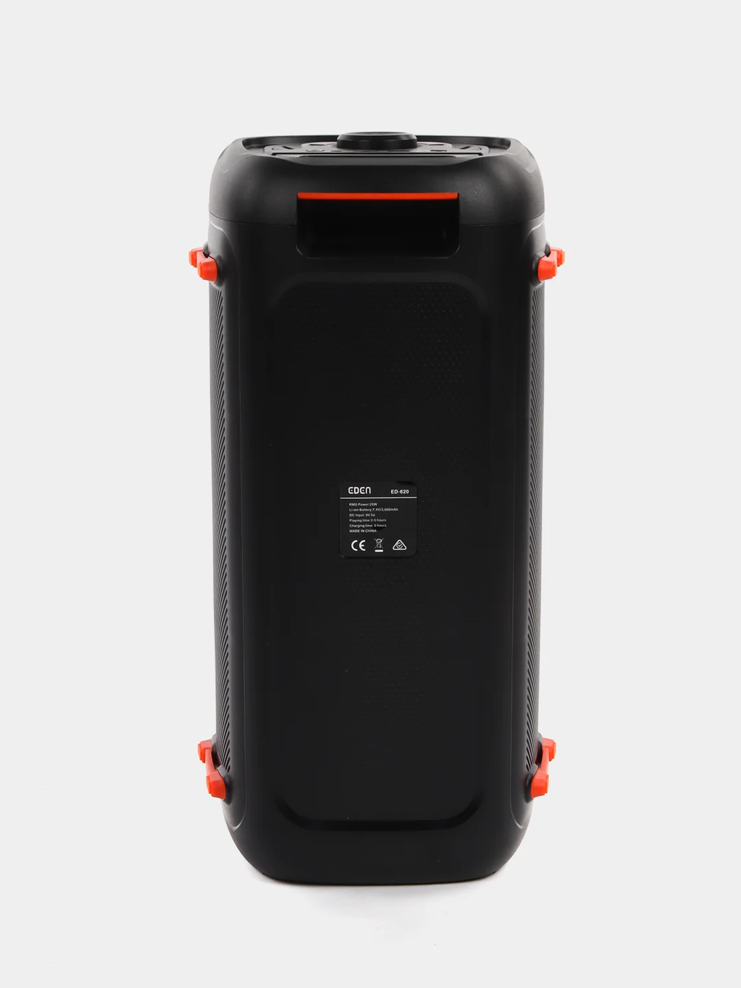 Колонка Bluetooth 620 2 х 6.5, 3600mAh + беспр.микрофон (Bluetooth/USB/TF/AUX/FM)