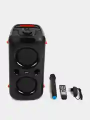 Колонка Bluetooth 620 2 х 6.5, 3600mAh + беспр.микрофон (Bluetooth/USB/TF/AUX/FM)