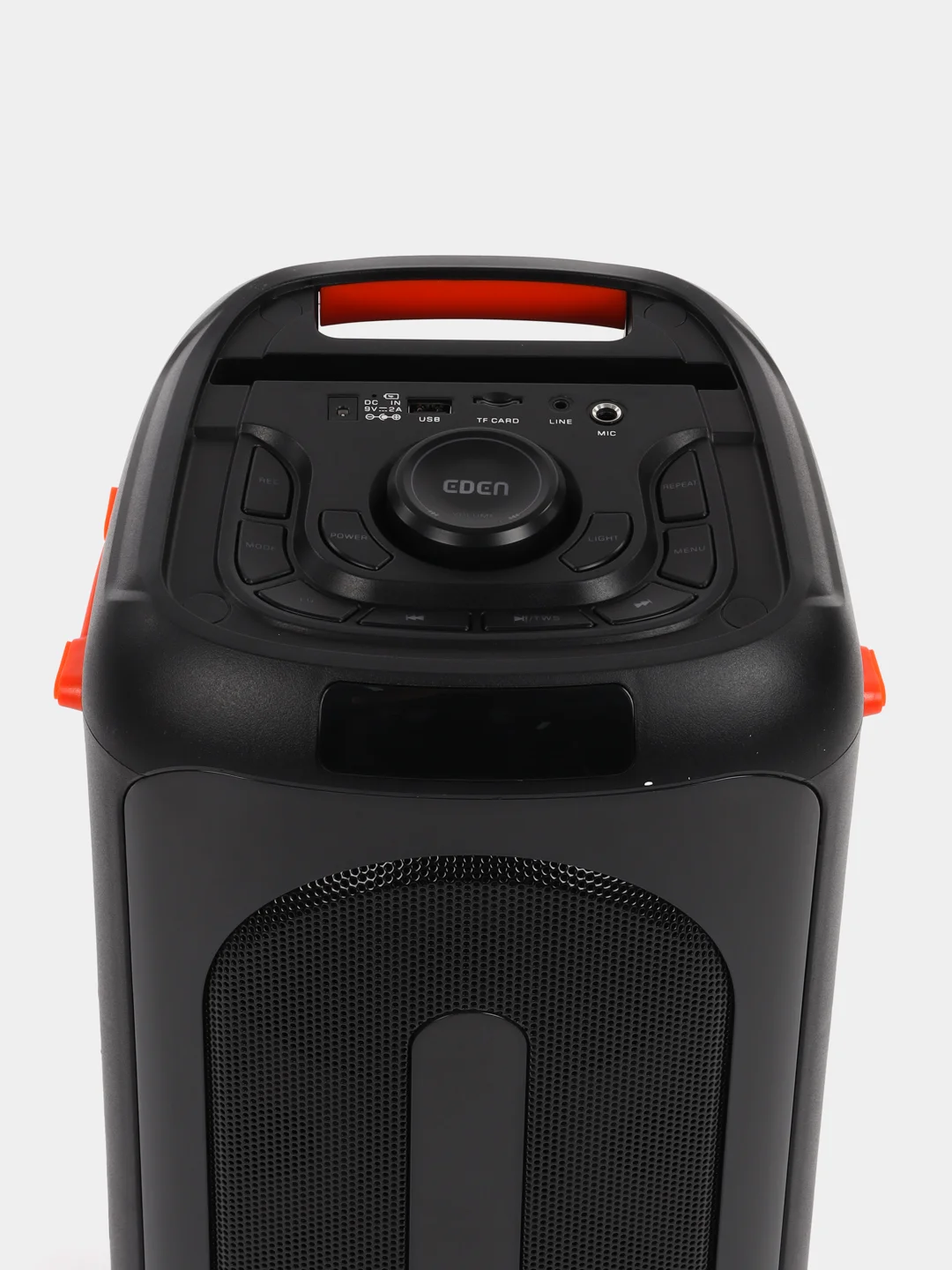 Колонка Bluetooth 619 2 х 6.5, 3600mAh + беспр.микрофон (Bluetooth/USB/TF/AUX/FM)