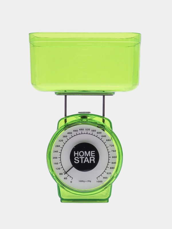 Весы кухонные HOMESTAR HS-3004М, механические, до 1 кг, чаша 0.5 л