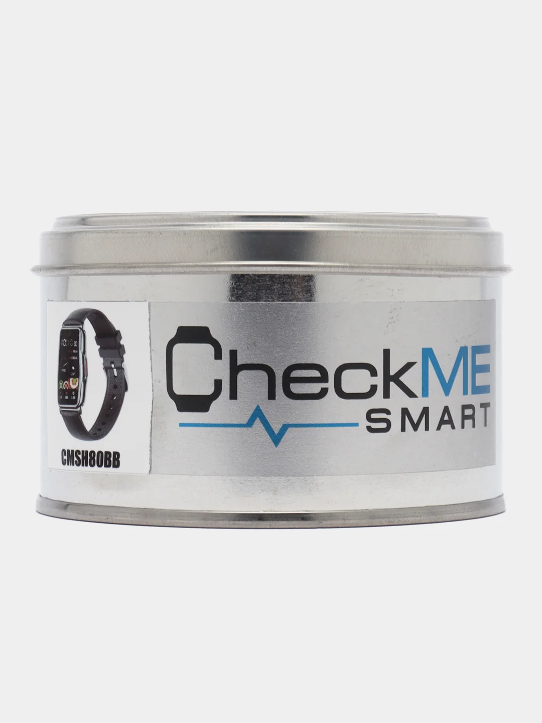 Умные часы CheckME Smart CMSH80BB с календарем, пульсометром, счетчиком калорий
