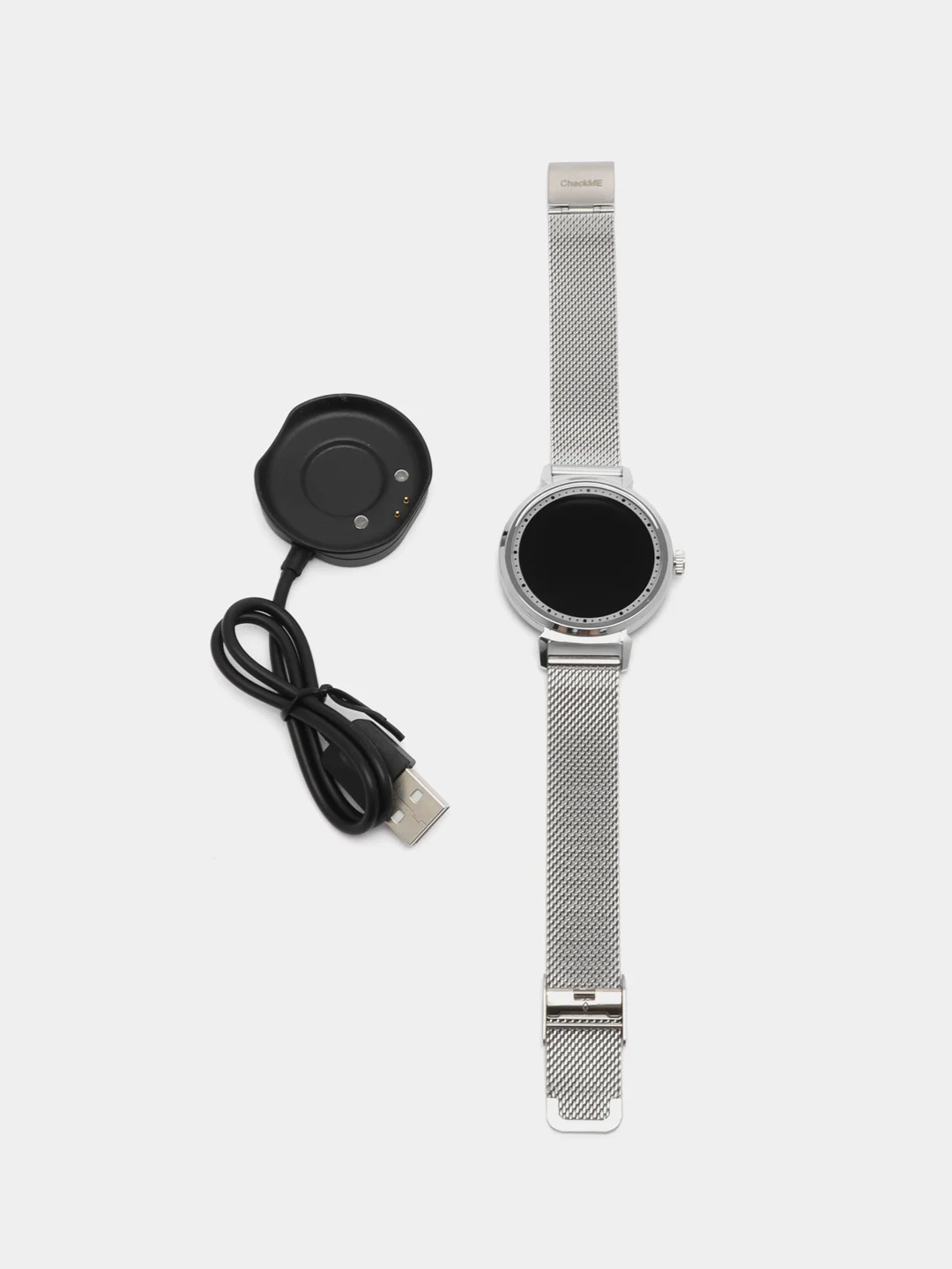 Умные часы CheckME Smart CMSKC06SS с калькулятором, счетчиком калорий, пульсометром