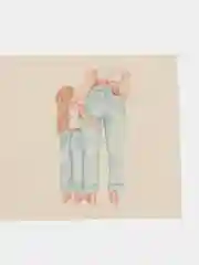 Лавандовый ткань для рукоделия и шитья, хлопок: двунитка, 80х40 см