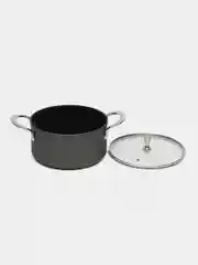 Черный кастрюля Xiaomi HuoHou Super Platinum Non-Stick Pan, HU0162
