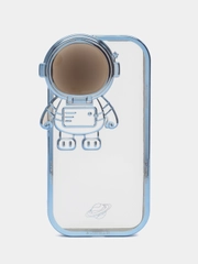 Чехол для iPhone 15 Pro Max, 15 Pro, 11, 12, 13, 14, 14 Pro, 13 Pro, 12 Pro КОСМОНАВТ