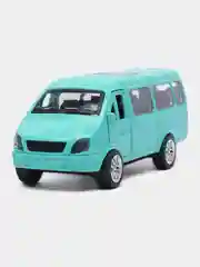 Голубой металлическая коллекционная машинка ГАЗель ГАЗ-3221