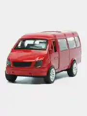 Красный металлическая коллекционная машинка ГАЗель ГАЗ-3221