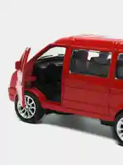 Красный металлическая коллекционная машинка ГАЗель ГАЗ-3221