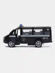 Угольный металлическая коллекционная машинка ГАЗель ГАЗ-3221