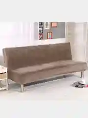 Бежевый меланж чехол на диван