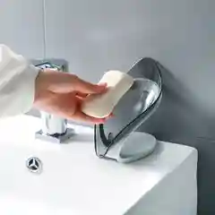 Мыльница "Лепесток" со сливом воды
