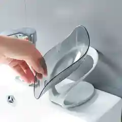 Мыльница "Лепесток" со сливом воды
