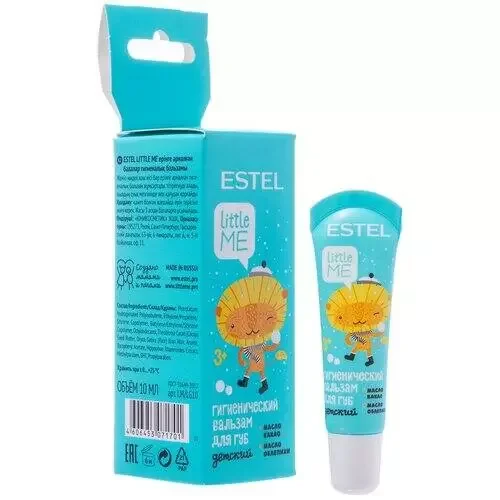 Детский гигиенический бальзам для губ ESTEL LITTLE ME, 10 мл
