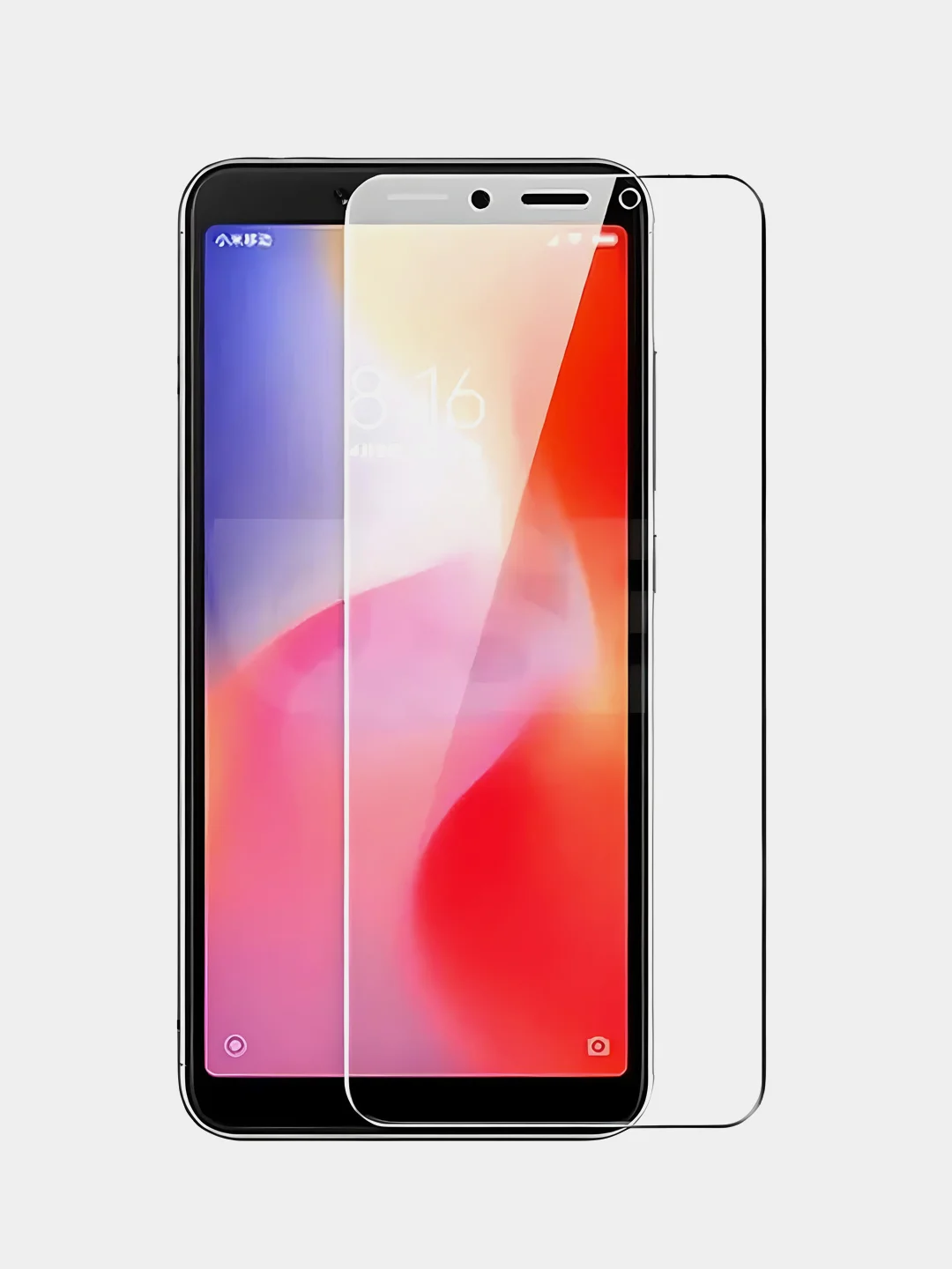Прозрачный защитное стекло 3D для Xiaomi redmi 6 / 6A