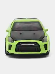 Красный металлическая коллекционная машинка Nissan GT-R