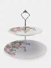 Пастельно-коралловый этажерка для фруктов, фруктовница